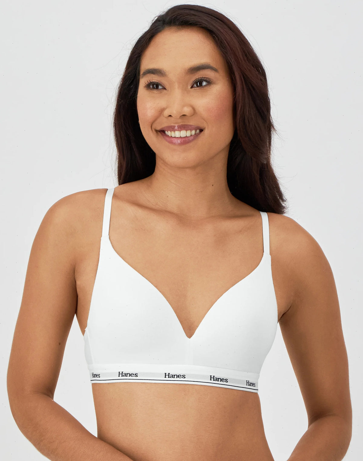 Hanes Originals Women's Contour Bra, Moisture-Wicking Stretch Cotton