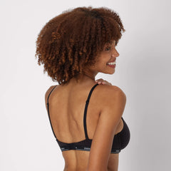 Hanes Originals Stretch Cotton Underwire T-Shirt Bra