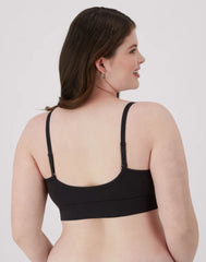 Hanes Originals Women's SuperSoft Longline Triangle Bralette