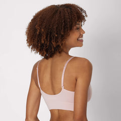Hanes Originals Women's SuperSoft Longline Triangle Bralette