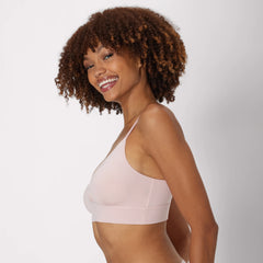 Hanes Originals Women's SuperSoft Longline Triangle Bralette