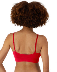 Hanes Originals Women's SuperSoft Longline Triangle Bralette