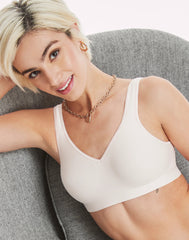 Hanes Comfort Evolution Women’s Wireless T-Shirt Bra with SmoothTec Band