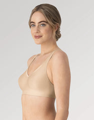 Hanes Comfort Evolution Women’s Wireless T-Shirt Bra with SmoothTec Band