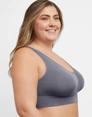 Hanes Just My Size Women's Pure Comfort Seamless Bralette (Plus Size)