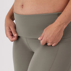 Hanes Maternity Women's Stretch &amp; Recover 7/8 Leggings, 25" Inseam