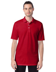 Hanes X-Temp Men's Performance Polo Shirt with Odor Control