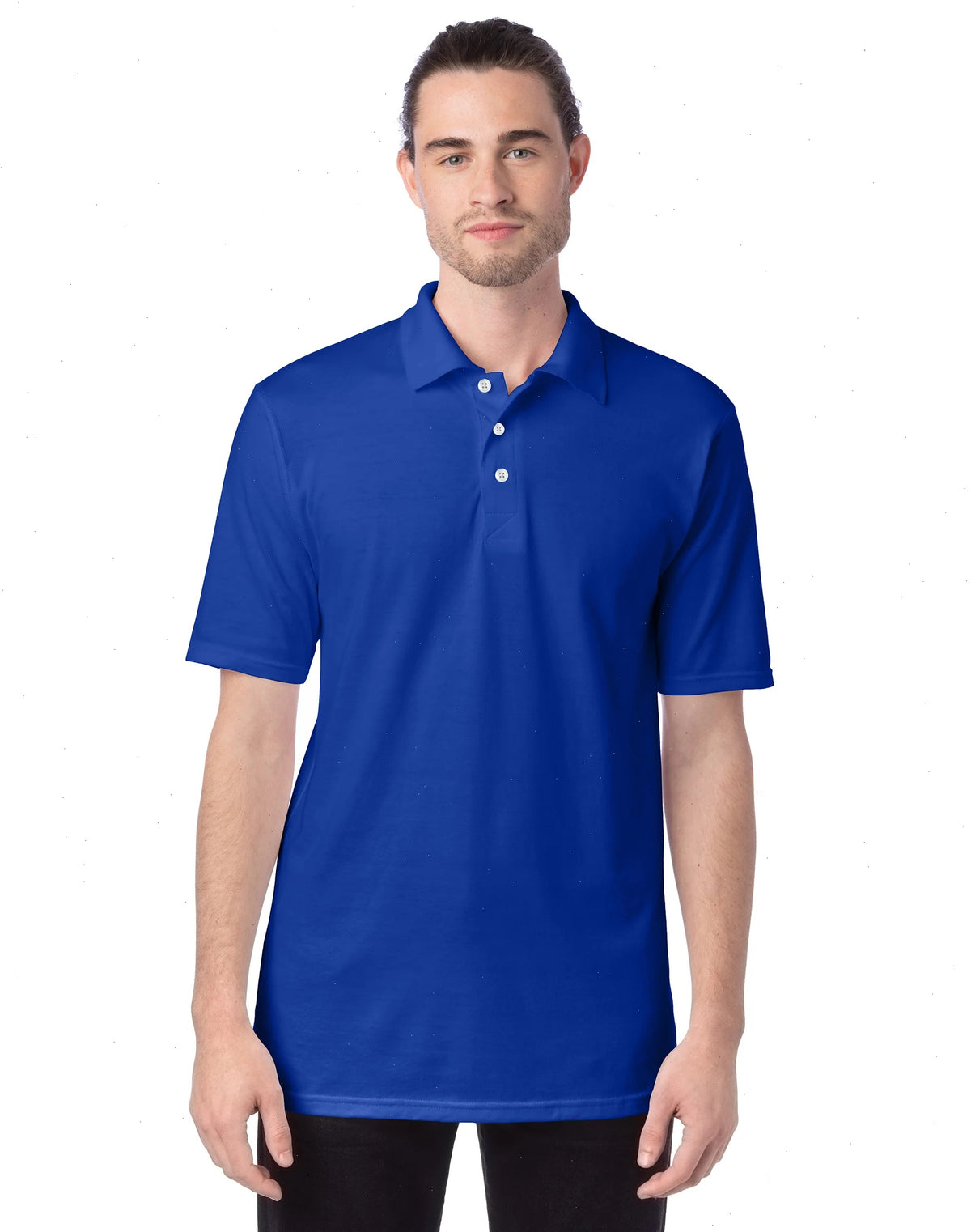 Hanes X-Temp Men's Performance Polo Shirt with Odor Control