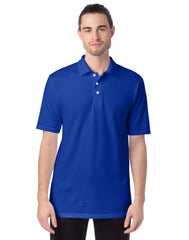 Hanes X-Temp Men's Performance Polo Shirt with Odor Control