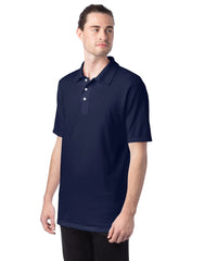 Hanes X-Temp Men's Performance Polo Shirt with Odor Control
