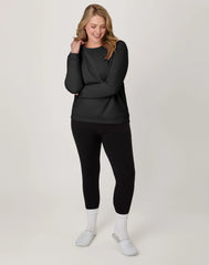 Hanes EcoSmart Women's Fleece Sweatshirt, V-Notch