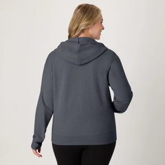 Hanes EcoSmart Women's Full-Zip Fleece Hoodie