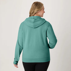 Hanes EcoSmart Women's Full-Zip Fleece Hoodie