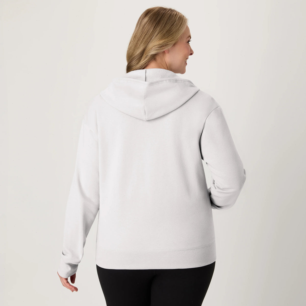 Hanes EcoSmart Women's Full-Zip Fleece Hoodie