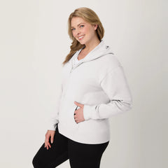 Hanes EcoSmart Women's Full-Zip Fleece Hoodie