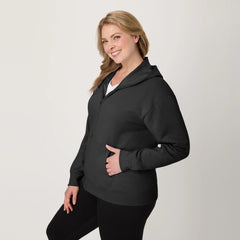 Hanes EcoSmart Women's Full-Zip Fleece Hoodie