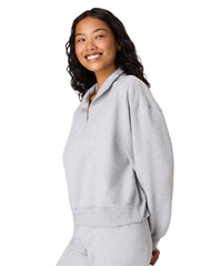 Hanes EcoSmart Women’s Fleece Quarter-Zip Pullover