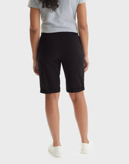 Hanes Women's French Terry Bermuda Shorts, 11"