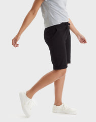 Hanes Women's French Terry Bermuda Shorts, 11"