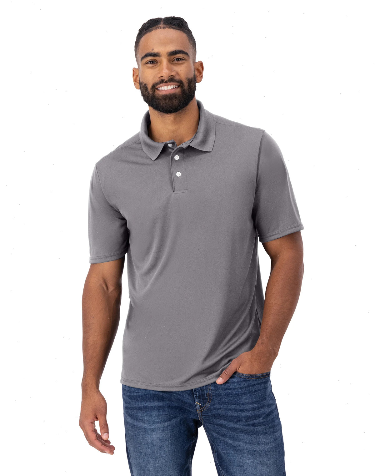 Hanes Sport Cool DRI Men&rsquo;s Performance Polo