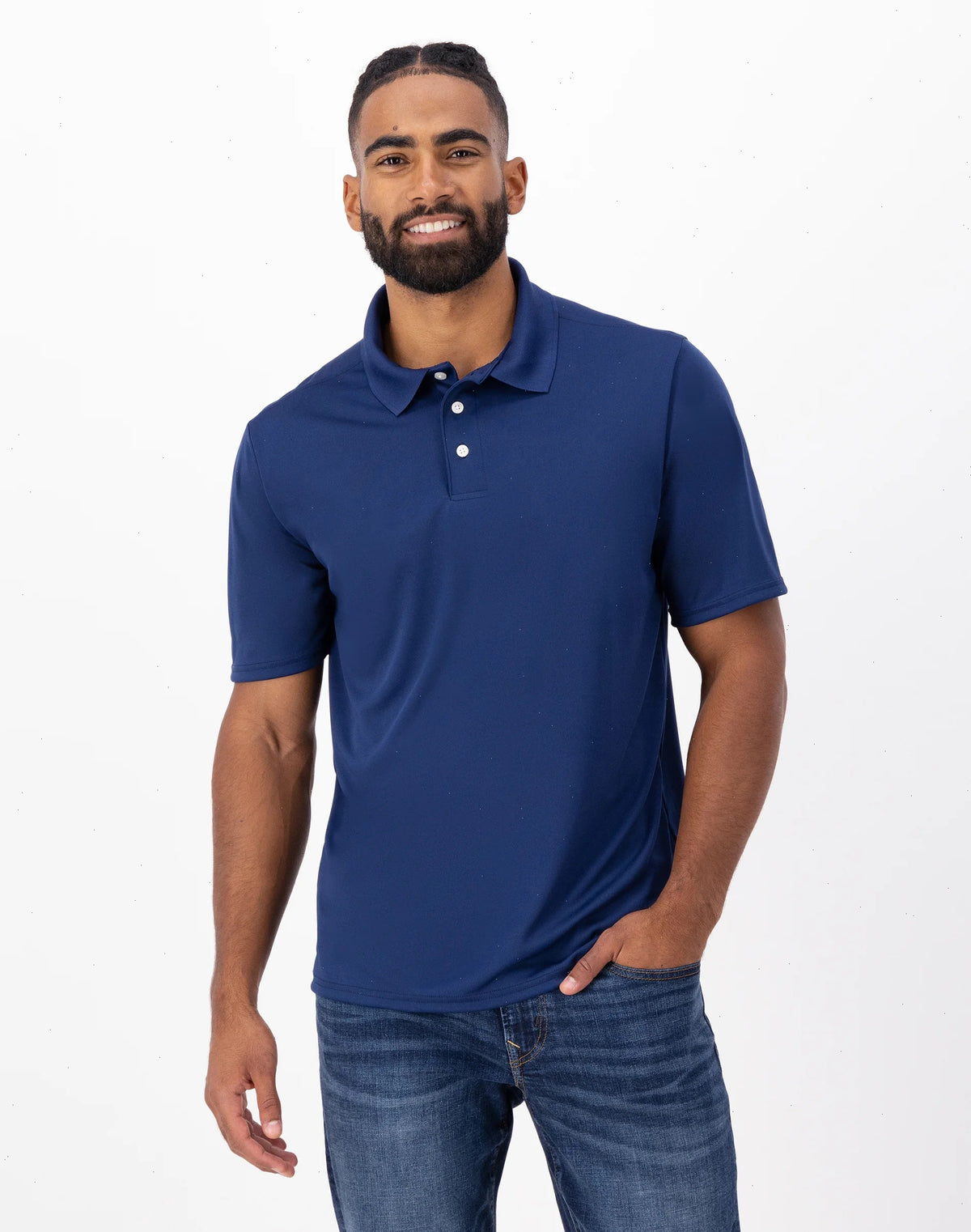 Hanes Sport Cool DRI Men&rsquo;s Performance Polo