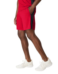 Hanes Men's Shorts, Cool DRI® 7" Color Blocked Short, Moisture Wicking + UPF 40