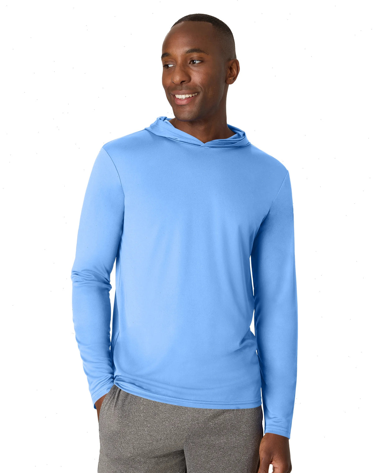 Hanes Cool DRI Men’s Hooded T-Shirt, 3-Pack, Moisture-Wicking