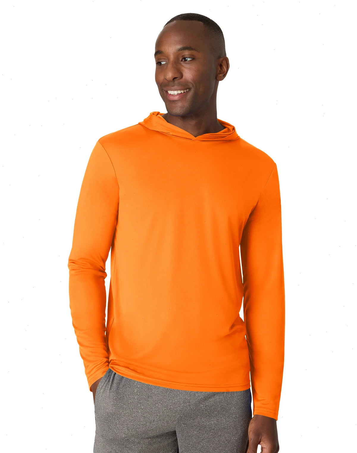 Hanes Cool DRI Men’s Hooded T-Shirt, 3-Pack, Moisture-Wicking