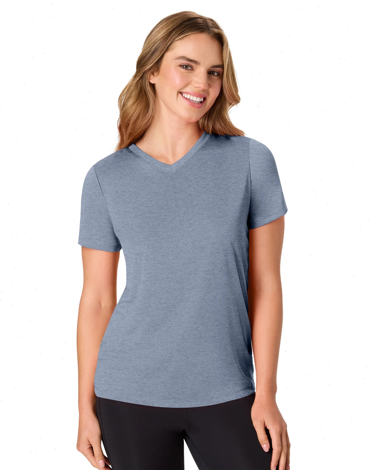 Hanes Sport Cool DRI Women's Performance V-Neck T-Shirt, 5-Pack