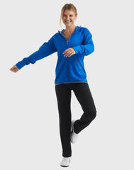 Hanes Sport Women's Full-Zip Fleece Hoodie