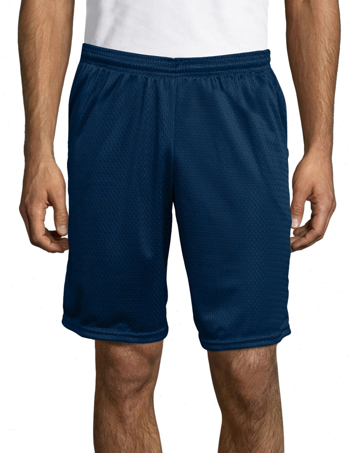 Hanes Sport Men's Mesh Athletic Shorts with Pockets, 9"
