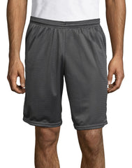 Hanes Sport Men's Mesh Athletic Shorts with Pockets, 9"