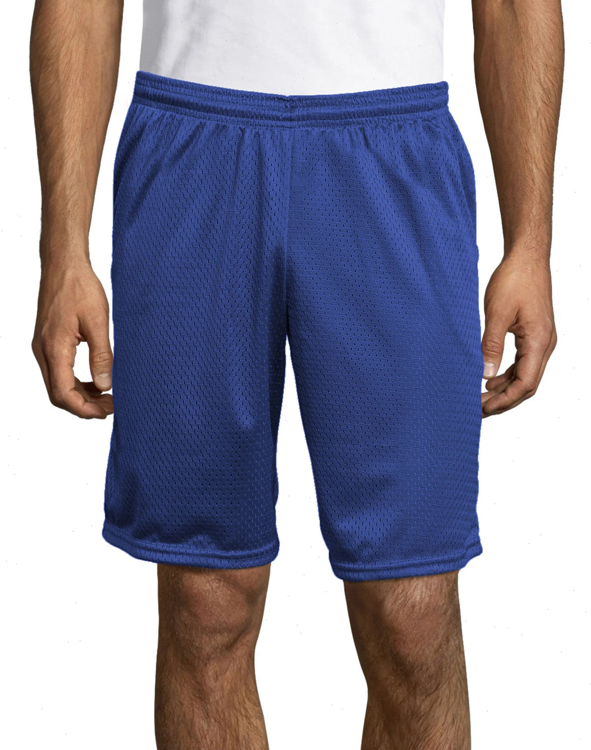 Hanes Sport Men's Mesh Athletic Shorts with Pockets, 9"