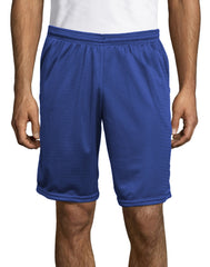 Hanes Sport Men's Mesh Athletic Shorts with Pockets, 9"