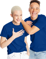 Hanes Beefy-T Unisex Heavyweight Cotton T-Shirt (Big &amp; Tall Sizes Available)