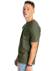 Hanes Beefy-T Unisex Heavyweight Cotton T-Shirt (Big &amp; Tall Sizes Available)