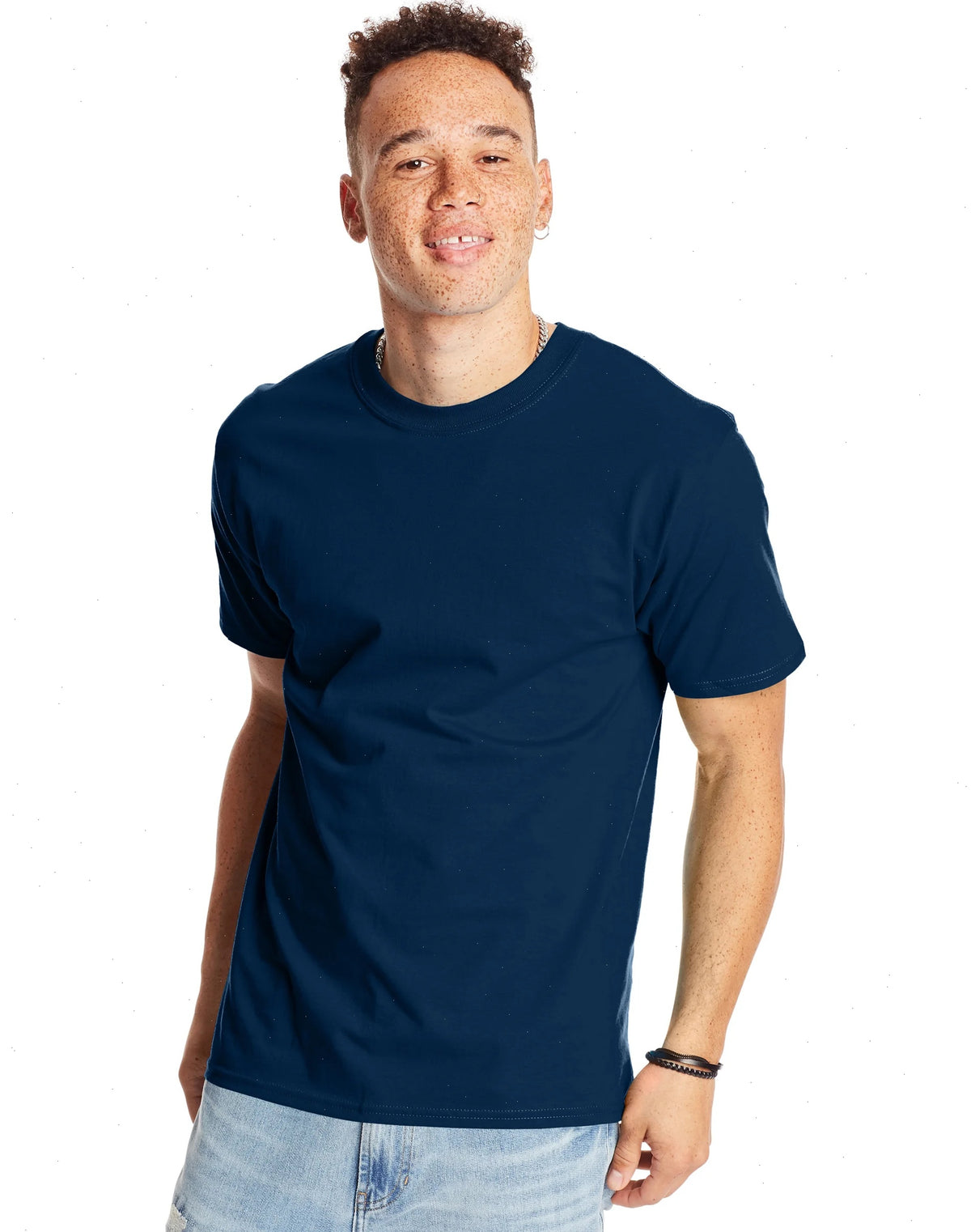 Hanes Beefy-T Unisex Heavyweight Cotton T-Shirt (Big &amp; Tall Sizes Available)