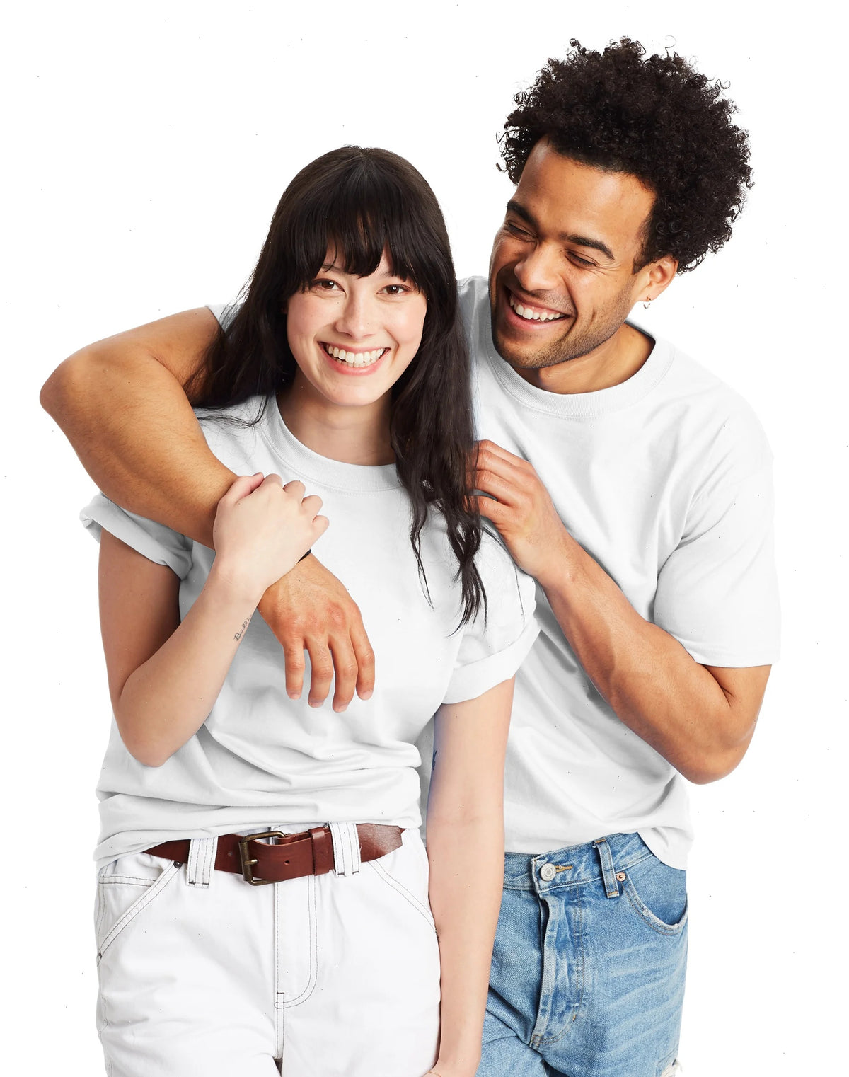 Hanes Beefy-T Unisex Heavyweight Cotton T-Shirt (Big &amp; Tall Sizes Available)