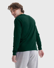 Hanes Beefy Men's Long Sleeve T-Shirt, Cotton