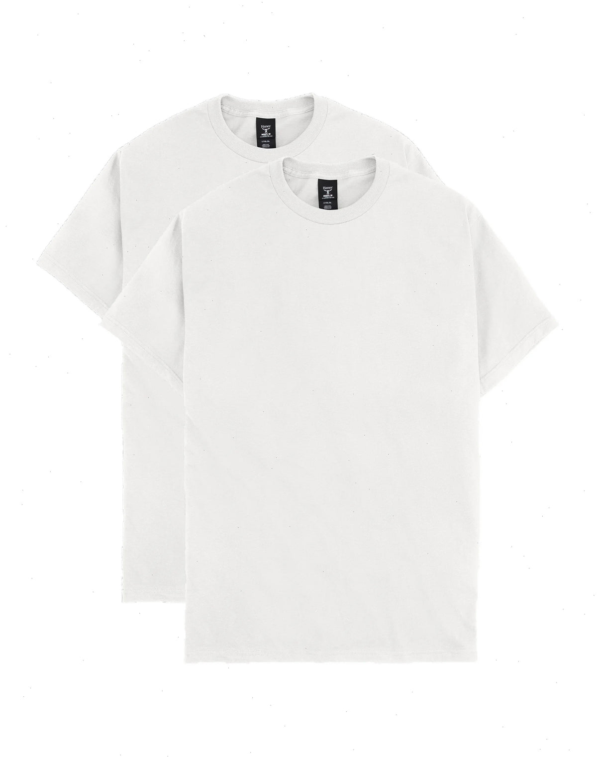 Hanes Beefy-T Men's Heavyweight Cotton T-Shirt, Value 2-Pack (Big &amp; Tall Sizes)