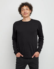 Hanes Essentials Men's Cotton Long Sleeve T-Shirt, Value 4-Pack