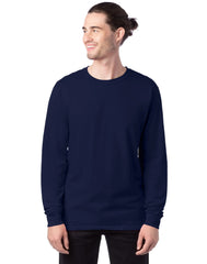 Hanes Essentials Men's Cotton Long Sleeve T-Shirt, Value 4-Pack