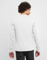 Hanes Essentials Men's Cotton Long Sleeve T-Shirt, Value 4-Pack