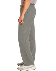 Hanes Essentials Men's Cotton Jersey Pants, 32"