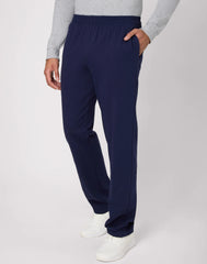 Hanes Essentials Men's Cotton Jersey Pants, 32"