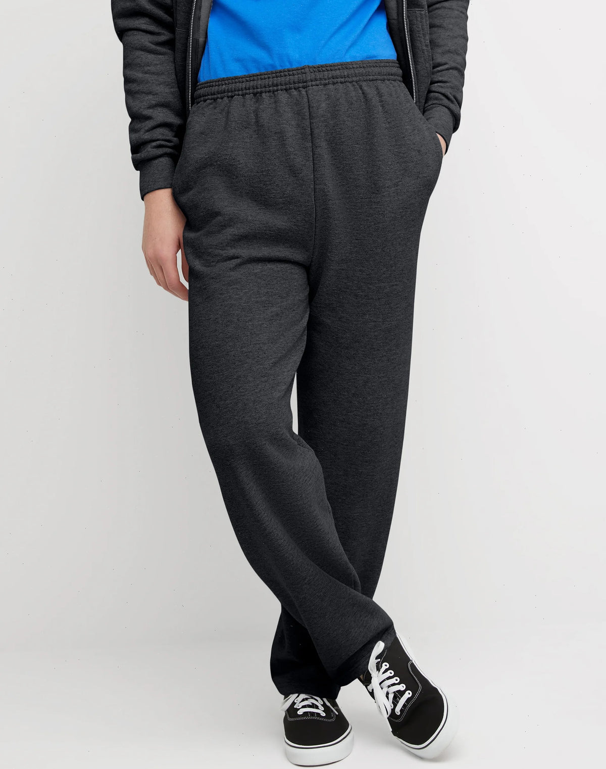 Hanes EcoSmart Men's Fleece Sweatpants with Pockets, 30.5"