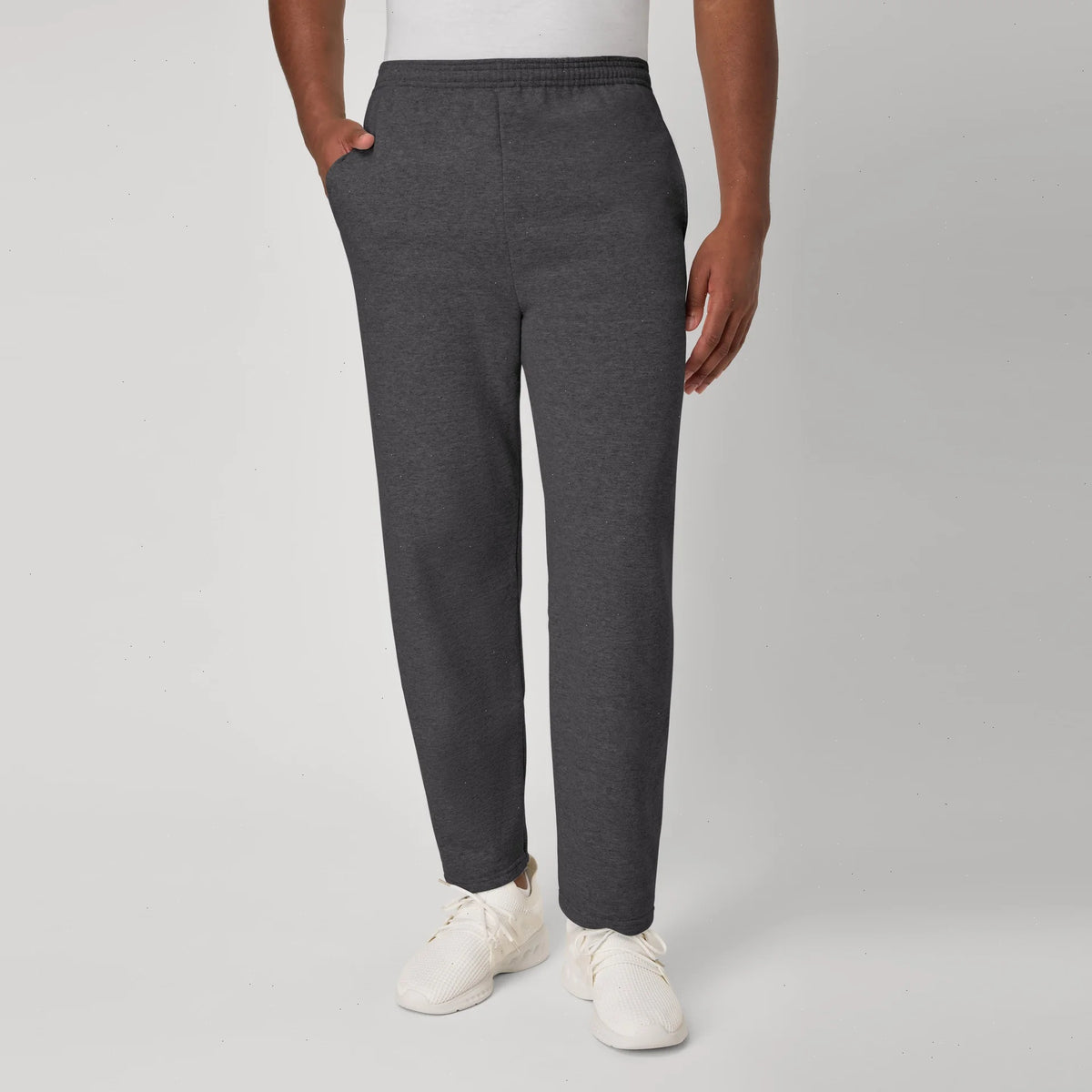 Hanes EcoSmart Men's Fleece Sweatpants with Pockets, 30.5"