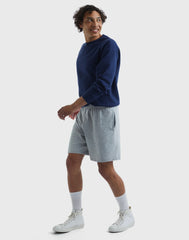 Hanes Essentials Men's Cotton Shorts With Pockets, 7.5"