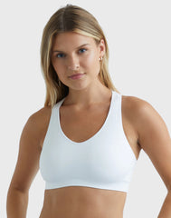 Hanes Sport Women's Seamless Racerback Sports Bra