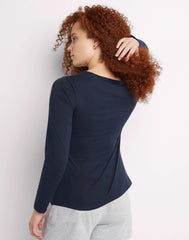 Hanes Women's Long Sleeve Cotton T-Shirt